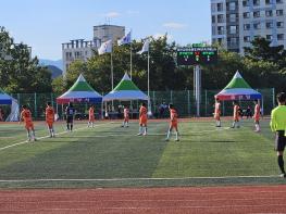 울진중, '2024 울진 금강송 중등 1학년 축구 페스티벌' 1위 기사 이미지